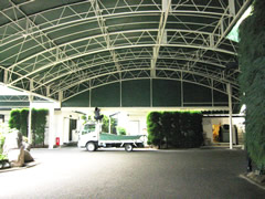 アーチ型テント